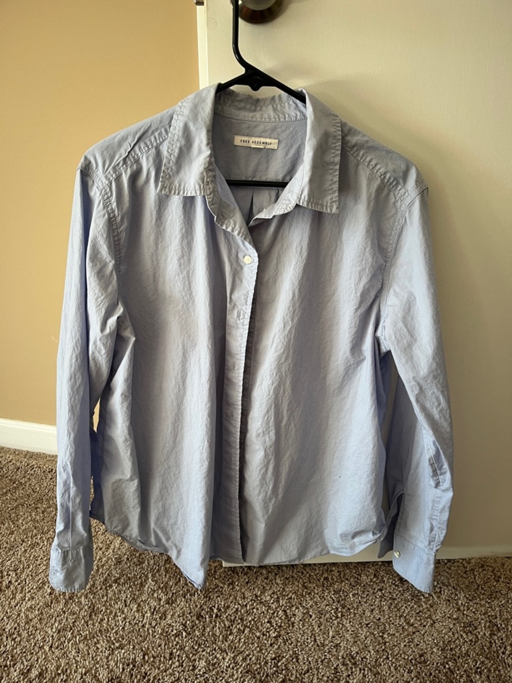 Light Blue Button-Up Dress Shirt